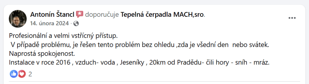 Snimek obrazovky 2025 10 10 182039 | Tepelná čerpadla Mach | Moravský Krumlov
